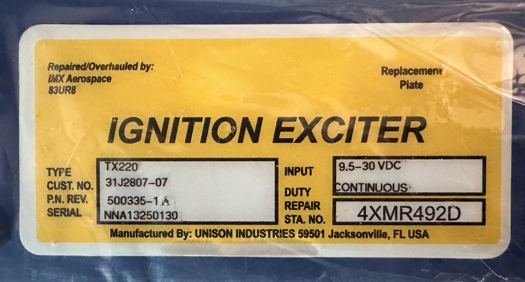 Data Plate
