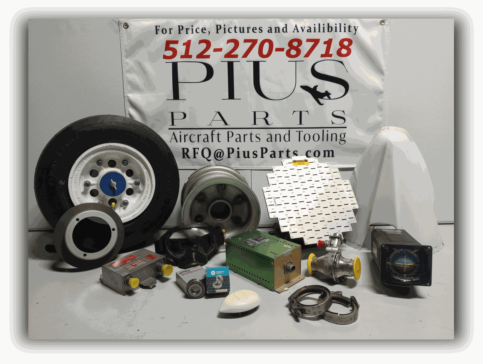 Partworks Home | Pius Parts | Aircraft Parts and Tooling