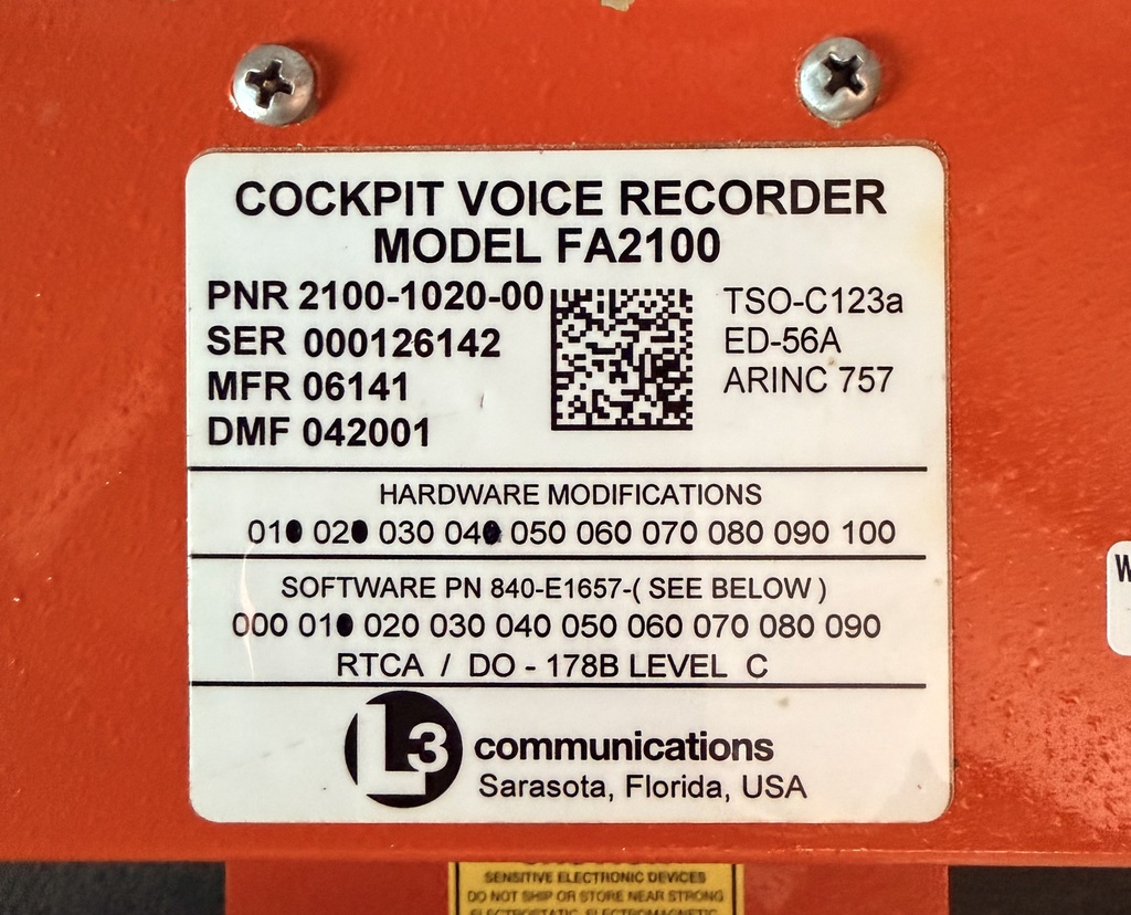 Data Plate