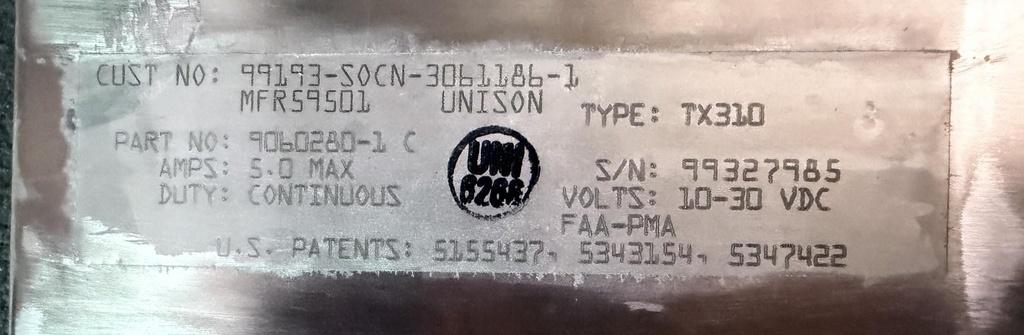 Data Plate