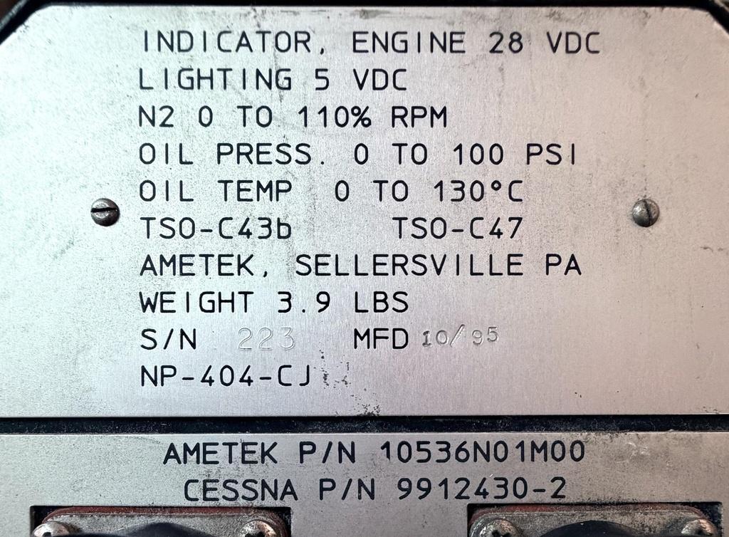 Data Plate