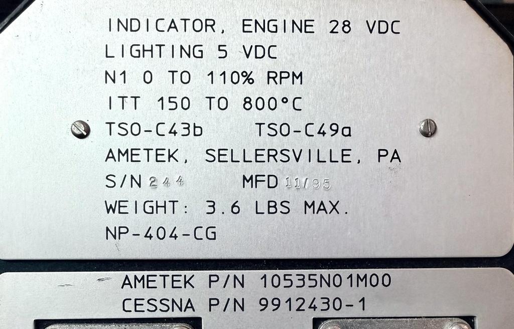 Data Plate
