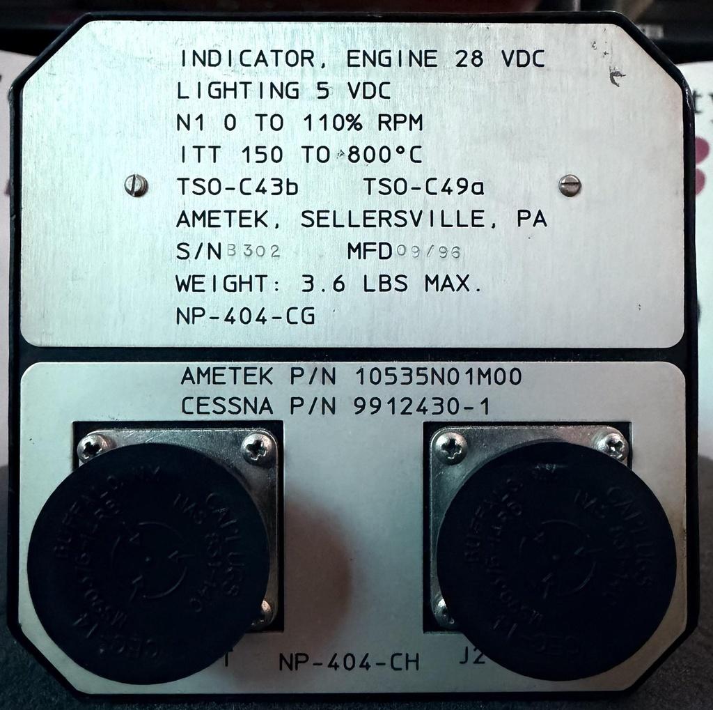 Data Plate