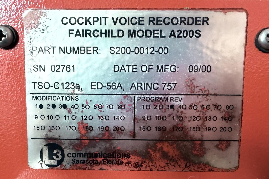 Data Plate