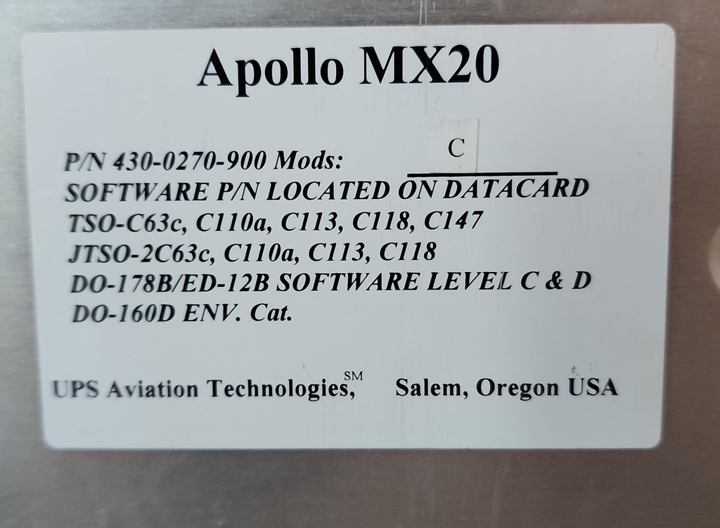 Data Plate