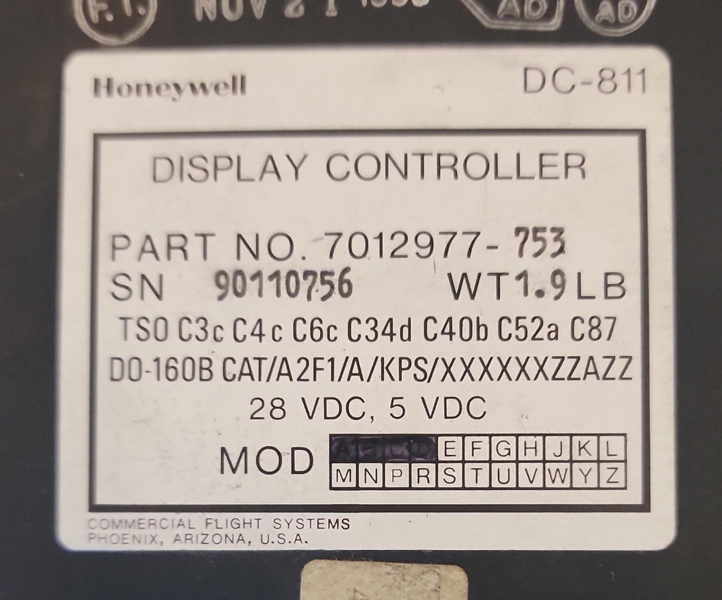 Data Plate