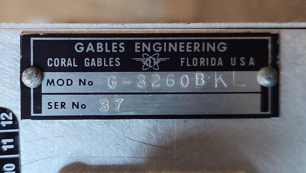 Data Plate