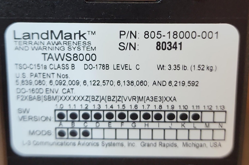 Data Plate