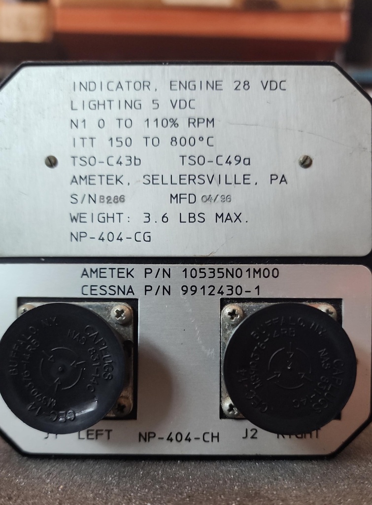 Data Plate