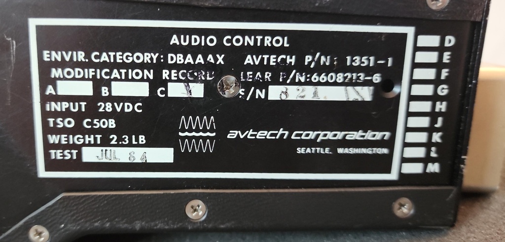 Data Plate