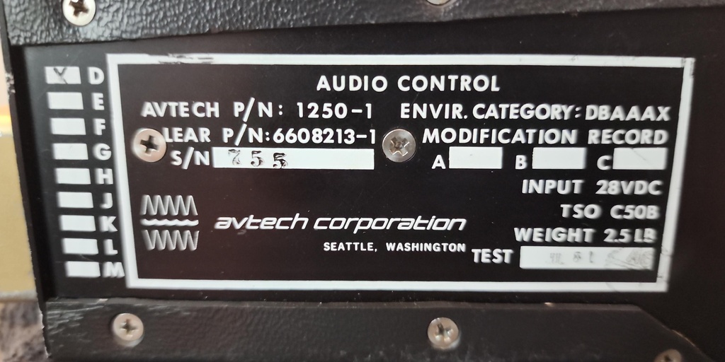 Data Plate