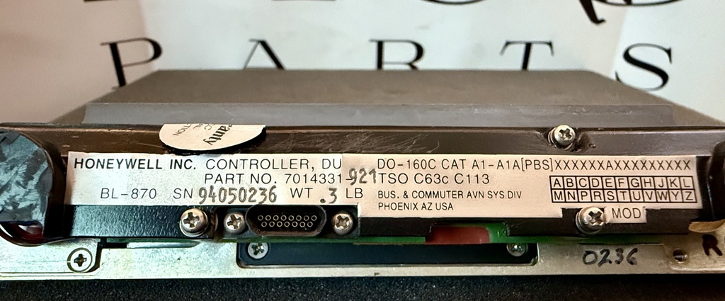 Data Plate