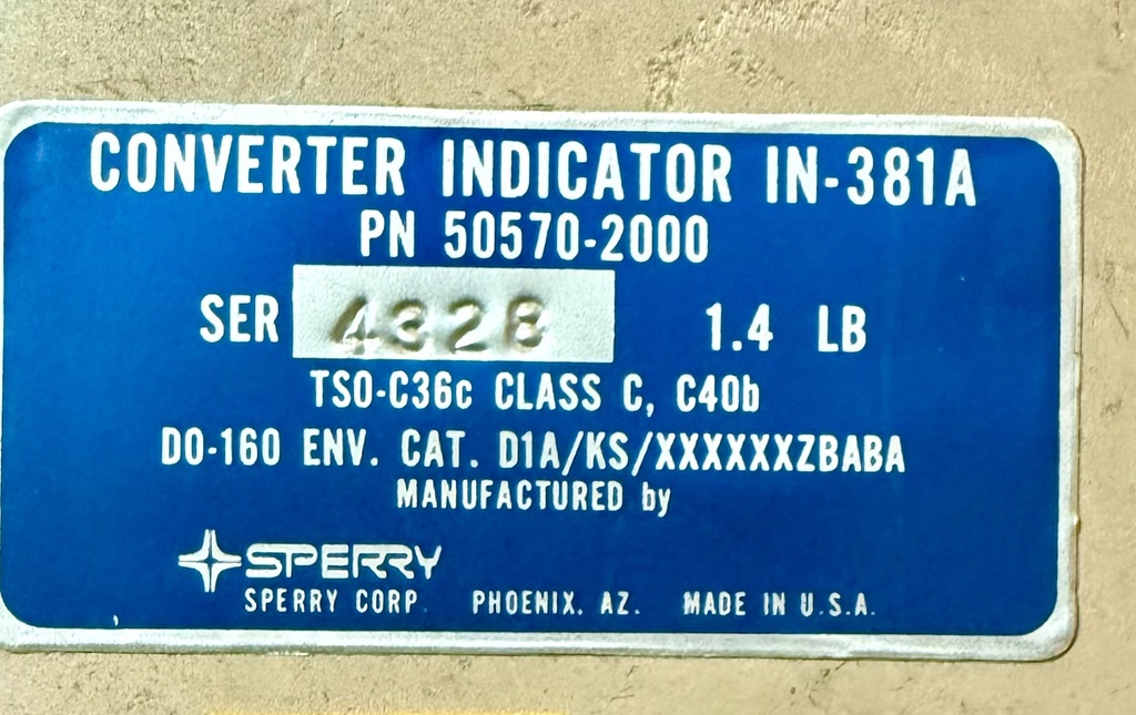 Data Plate