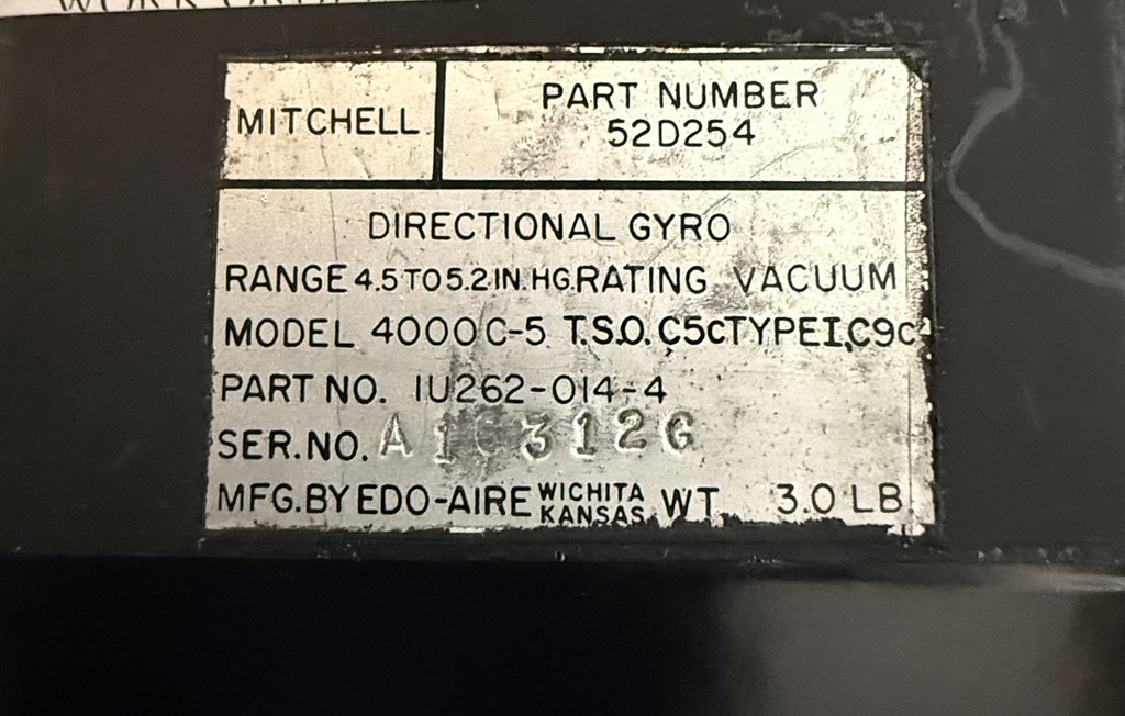 Data Plate