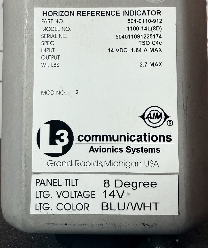Data Plate