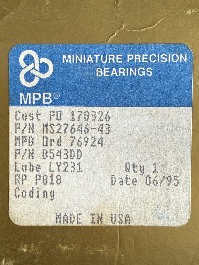 Data Plate