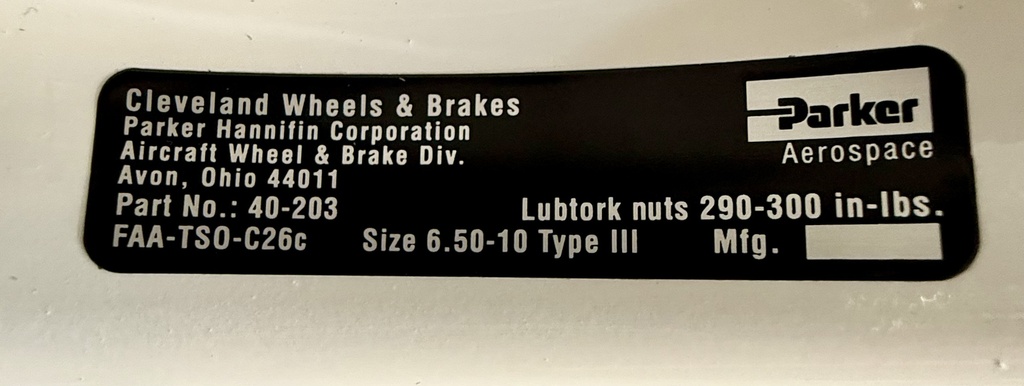 Data Plate