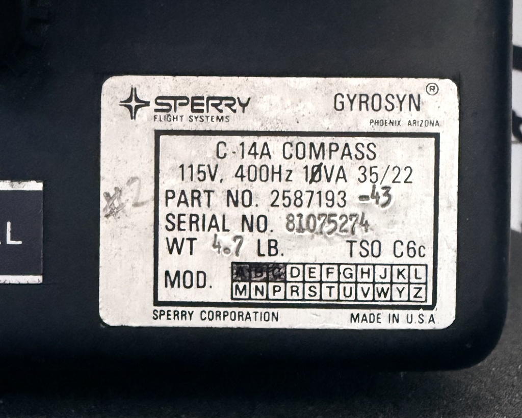 Data Plate