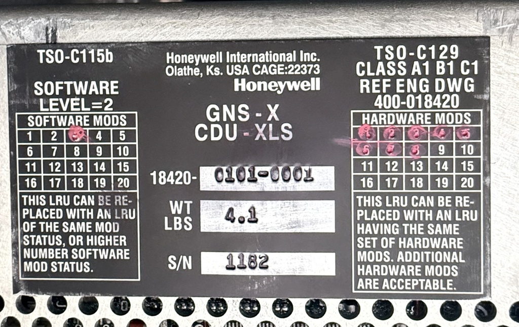 Data Plate