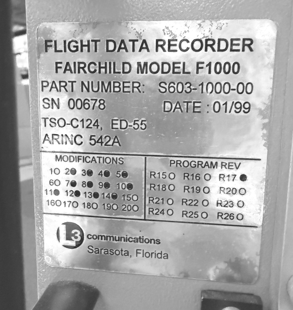 Data Plate