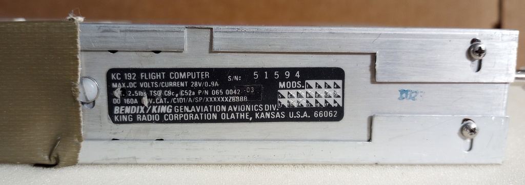Data Plate