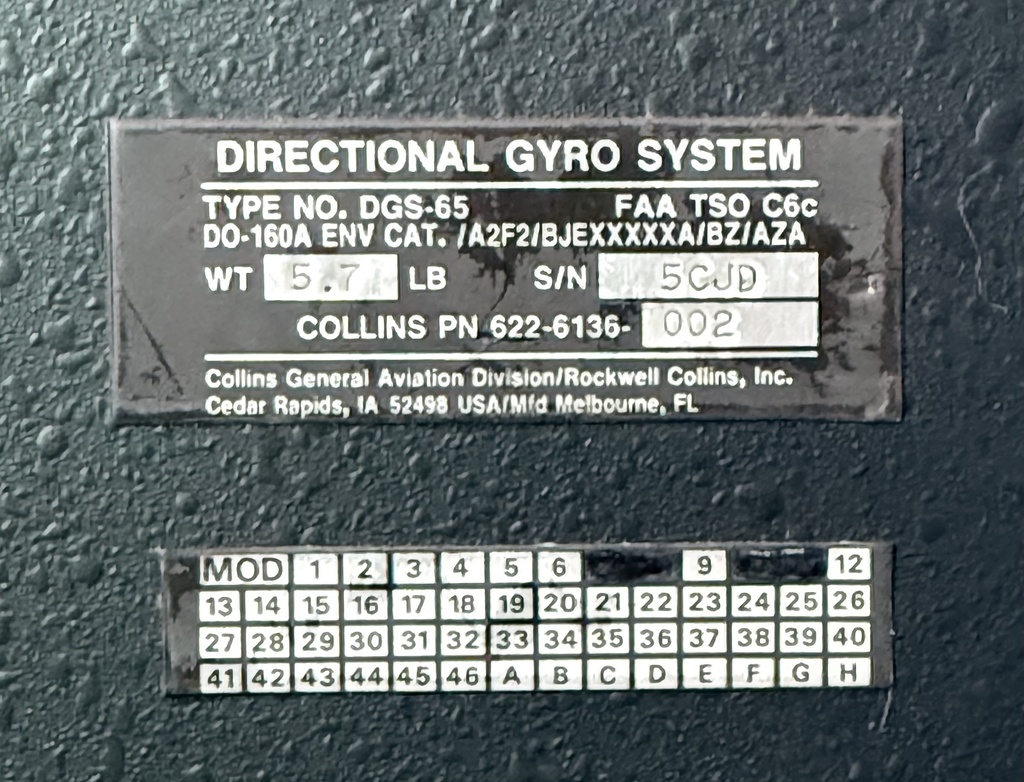 Data Plate