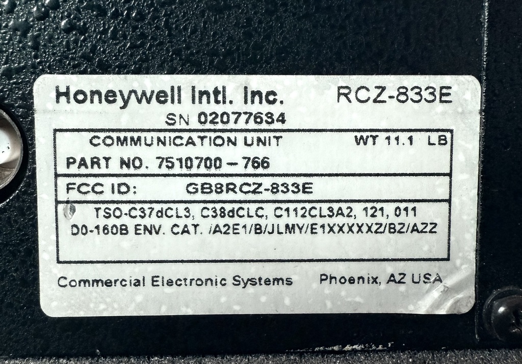 Data Plate