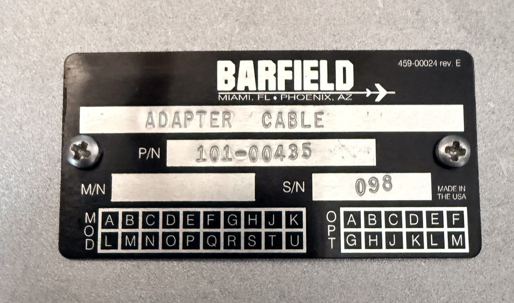 Data Plate