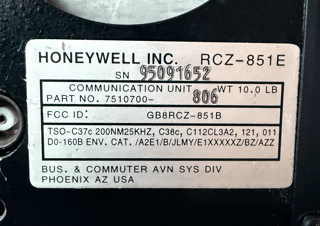 Data Plate
