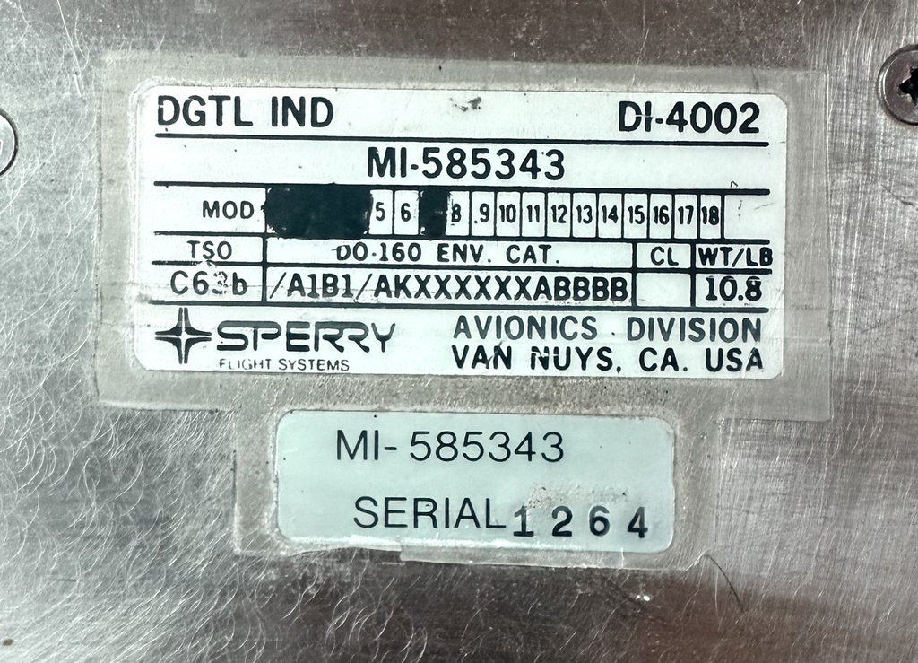 Data Plate