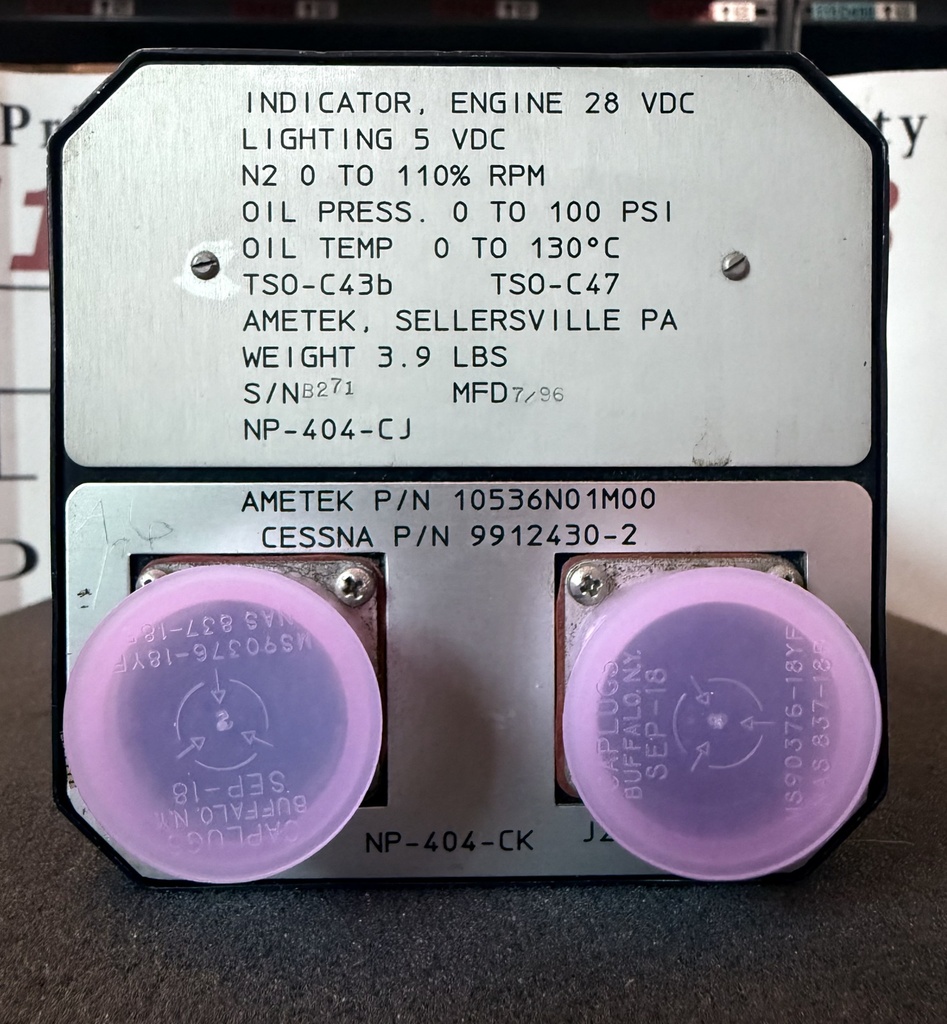 Data Plate