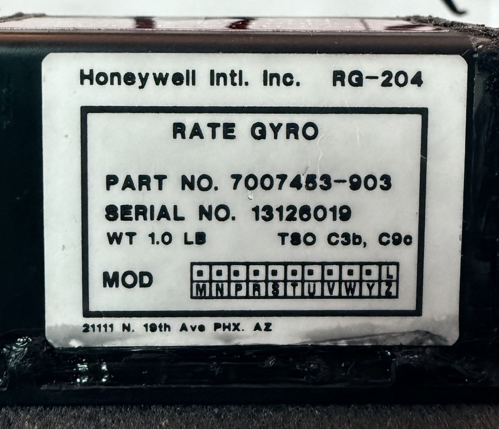 Data Plate