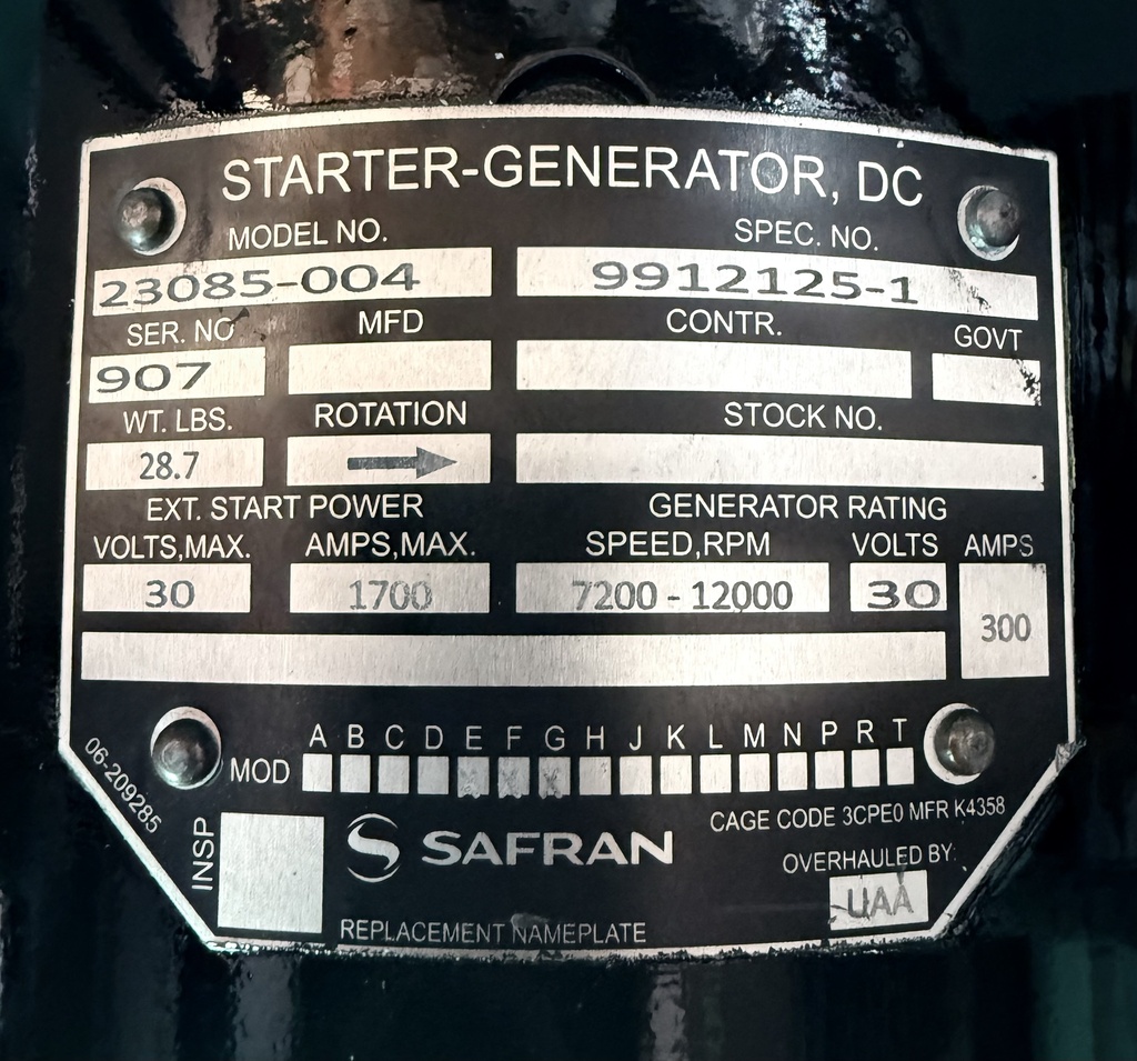 Data Plate