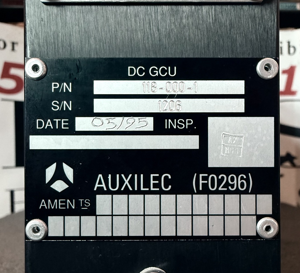 Data Plate