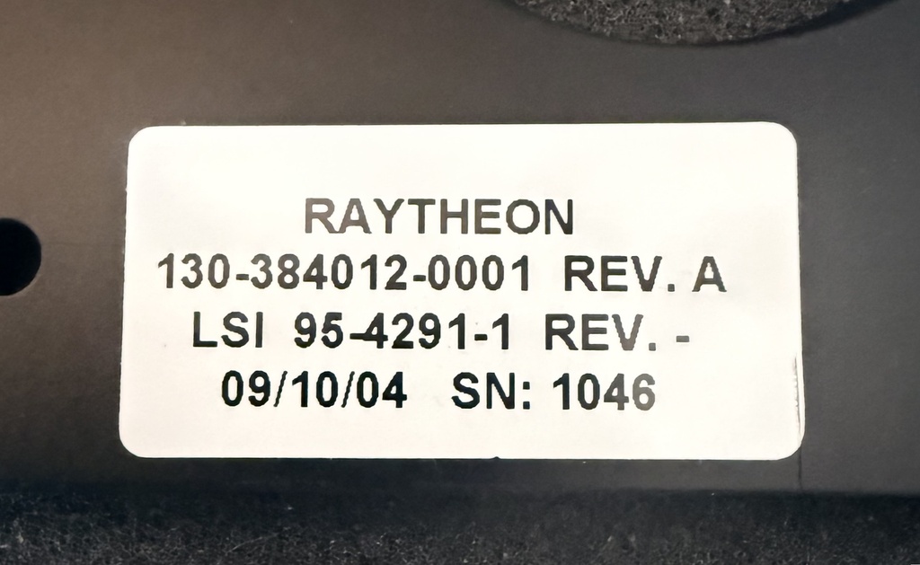 Data Plate