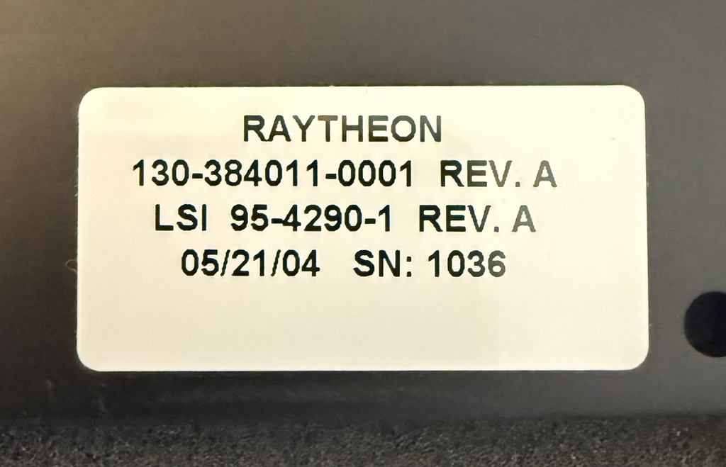 Data Plate