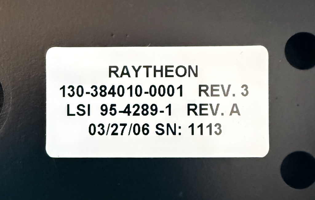 Data Plate