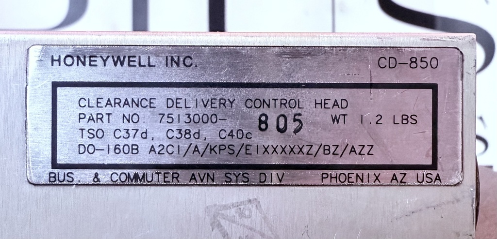 Data Plate