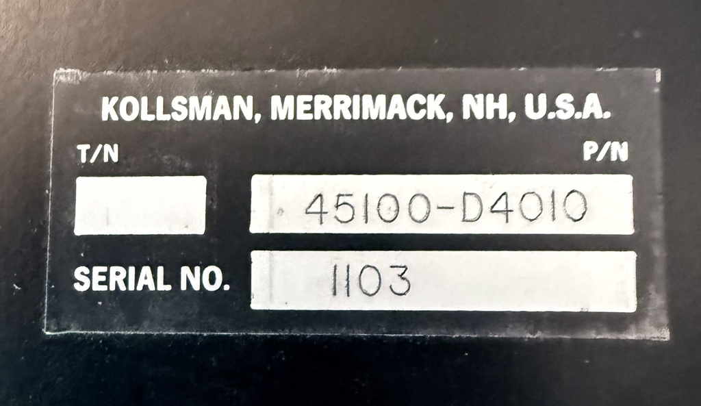 Data Plate