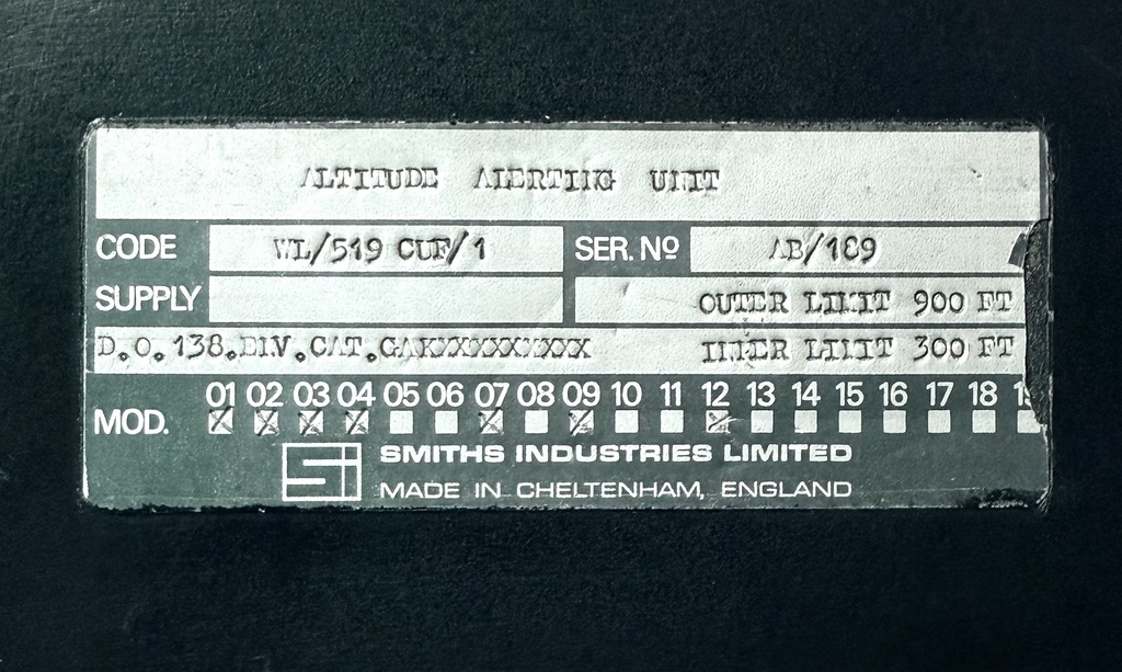 Data Plate