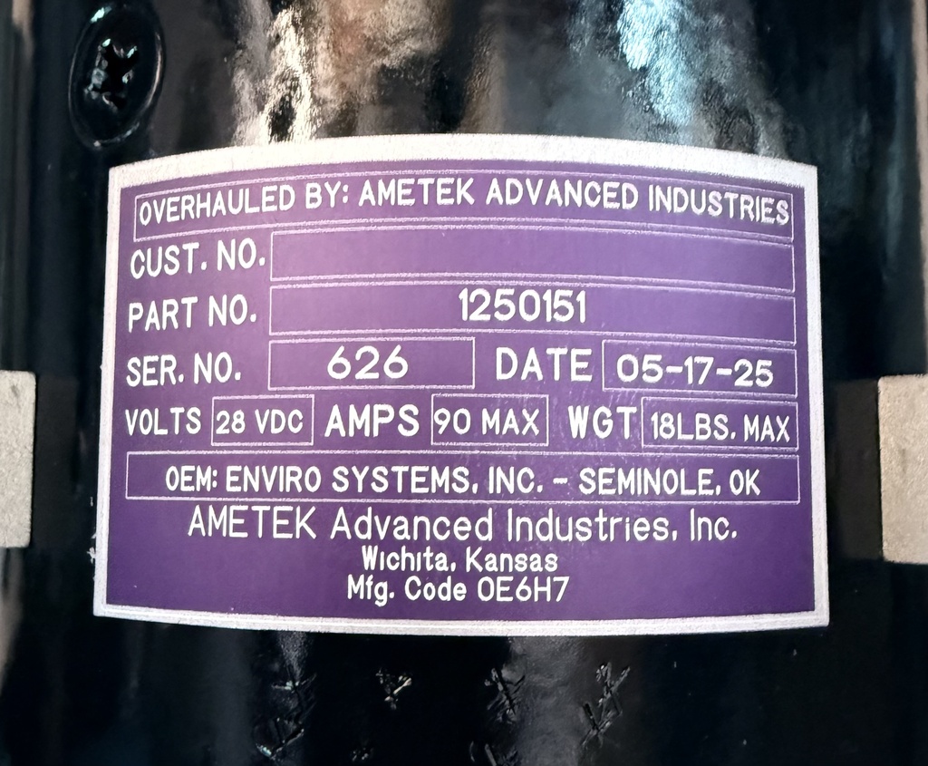 Data Plate