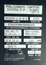 Data Plate