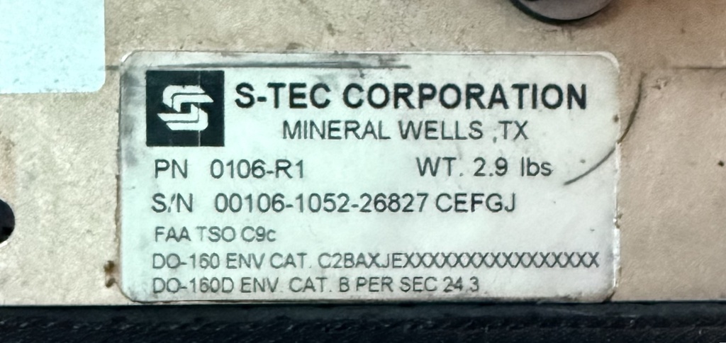 Data Plate