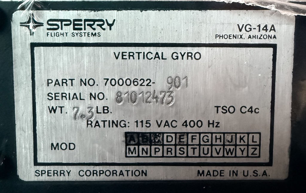 Data Plate