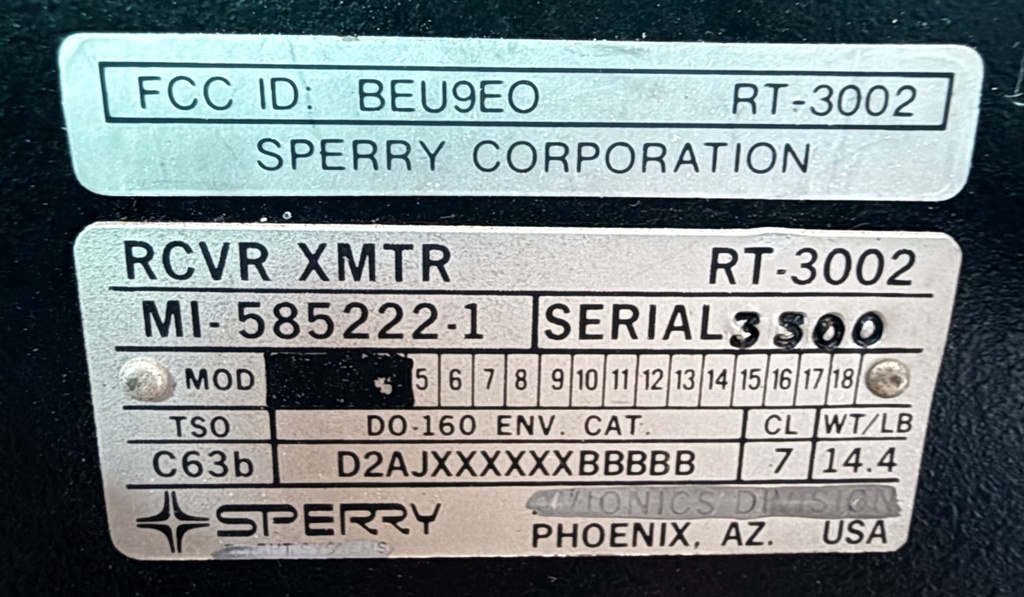 Data Plate