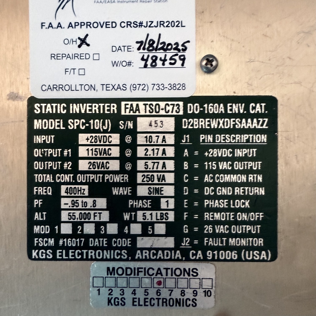 Data Plate