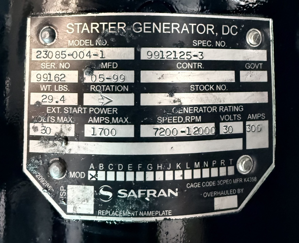 Data Plate