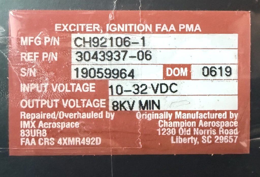 Data Plate