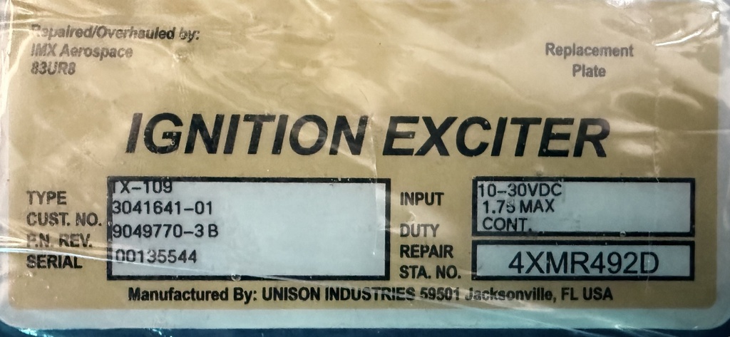 Data Plate