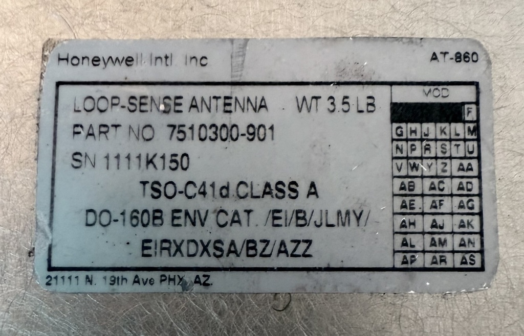 Data Plate